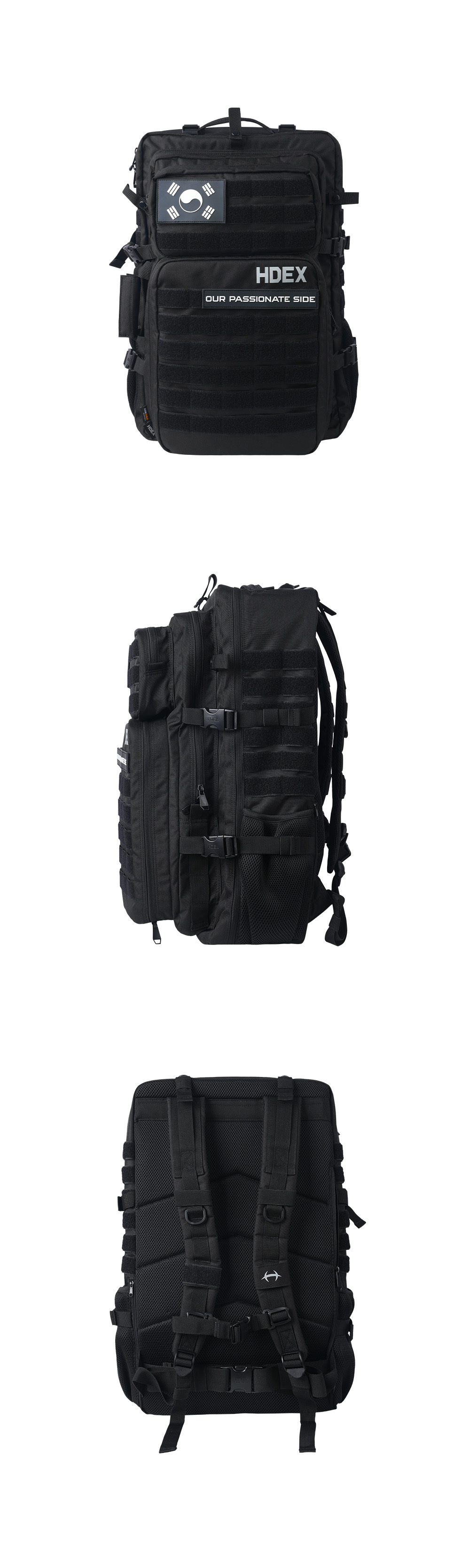 HDEX ブラック バックパック MUSINSA | HDEX Pro Gym Cordura Backpack 2.0 (Black)