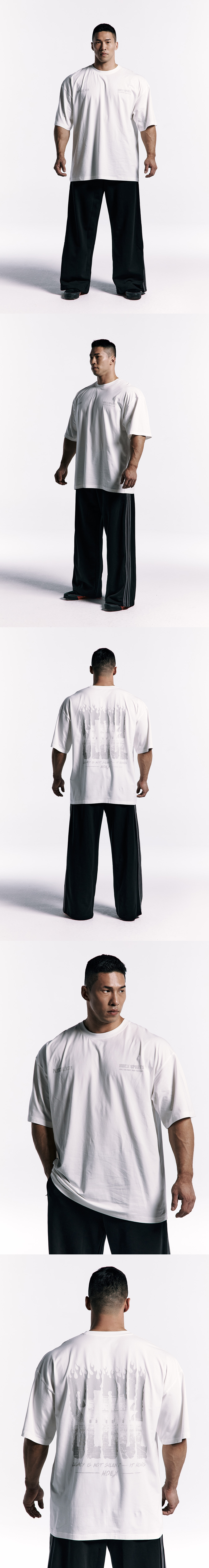 HDEX X PHYSICAL: ASIA] Seoul Short Sleeve White - HDEX | エイチ