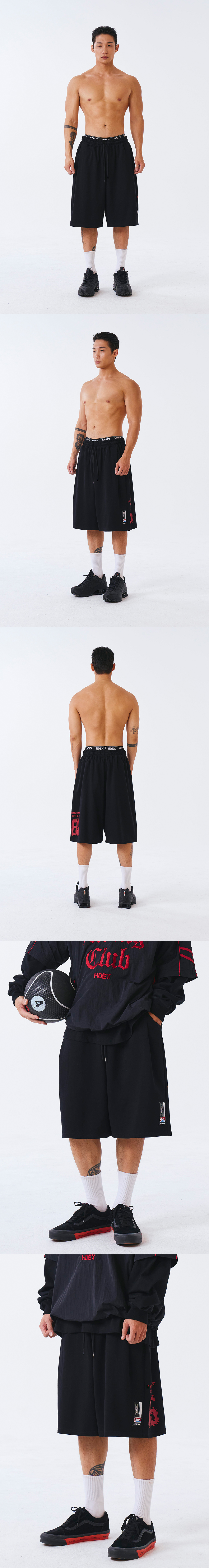 Named Comfortable Shorts (Black) - HDEX Named Comfortable Shorts (Black) - HDEX