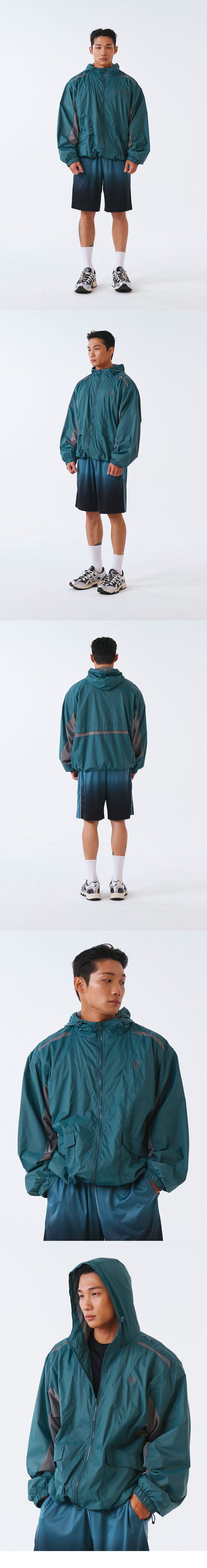Light Side Mesh Jacket (Mint) - HDEX