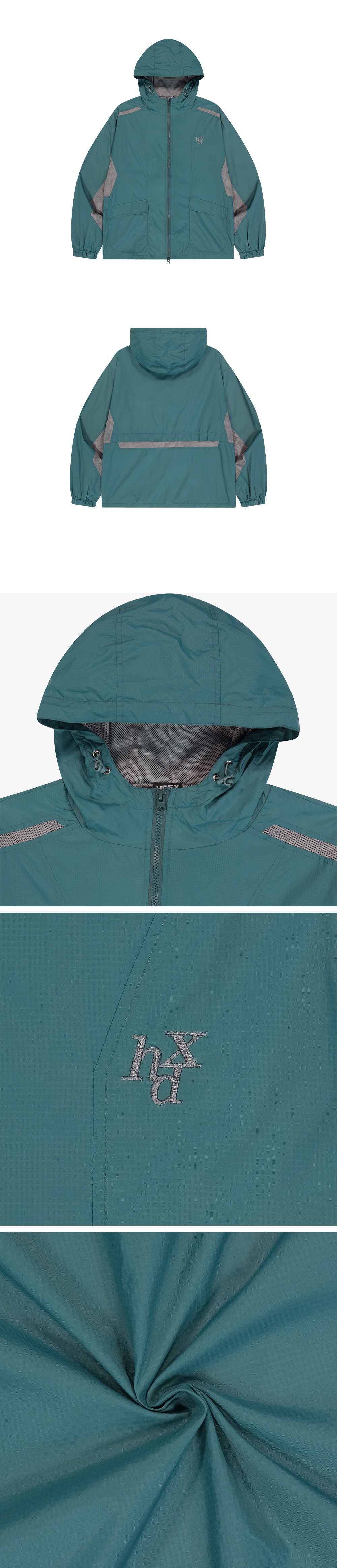 Light Side Mesh Jacket (Mint) - HDEX