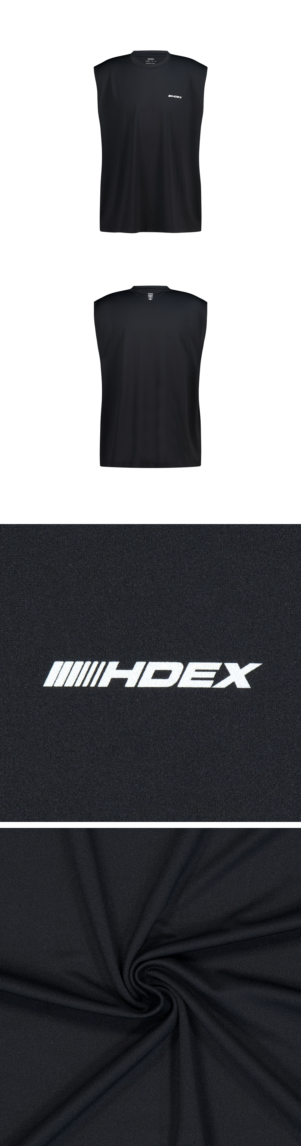 【HDEX】 Assist Core Sleeveless /追跡付 MUSINSA公式 | HDEX Assist Lining Core Sleeveless (Black)