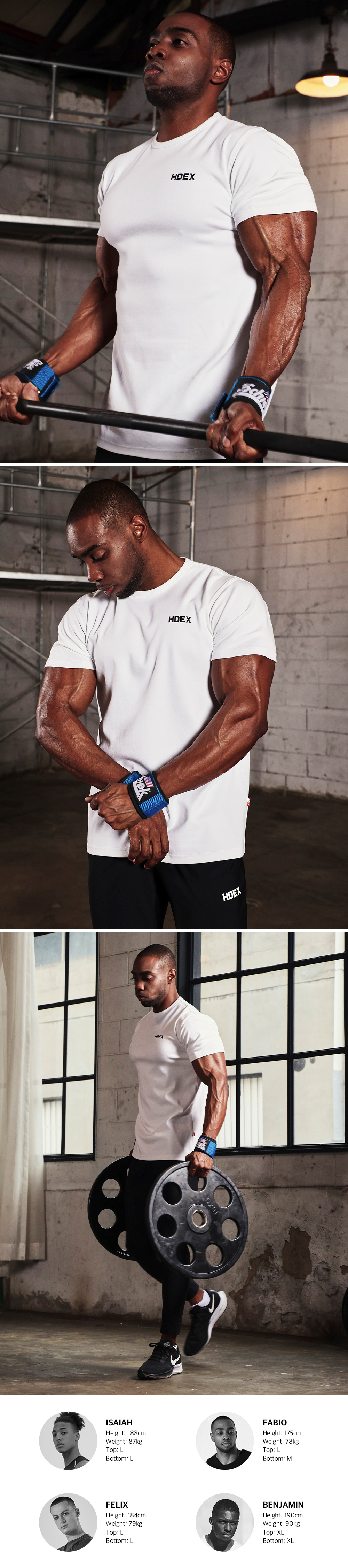 MUSINSA | HDEX Main small logo muscle-fit short sleeve tee 4