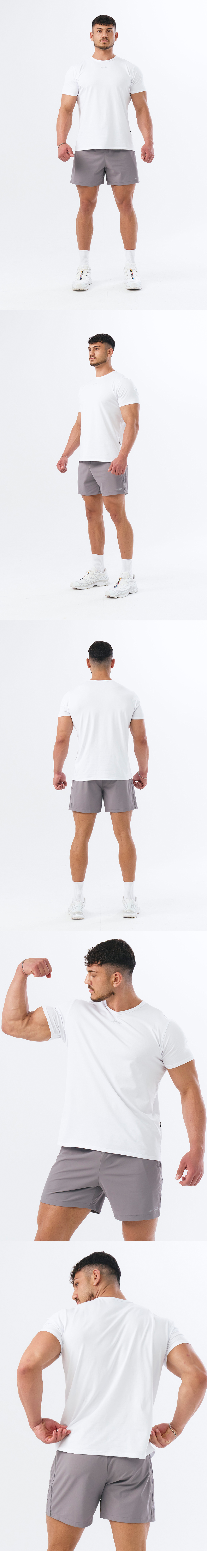 【韓国 HDEX】INTENSE AIR MUSCLE FIT SHORT SLEEVE MUSINSA | HDEX Main Small Logo Air Muscle Fit Short Sleeve